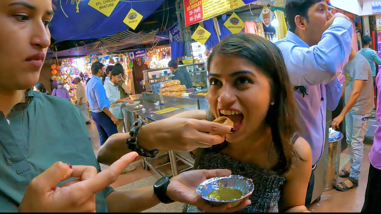 Indian GIRLS take FOREIGNER on a Street Food Hunt! 🇮🇳 Part 1
