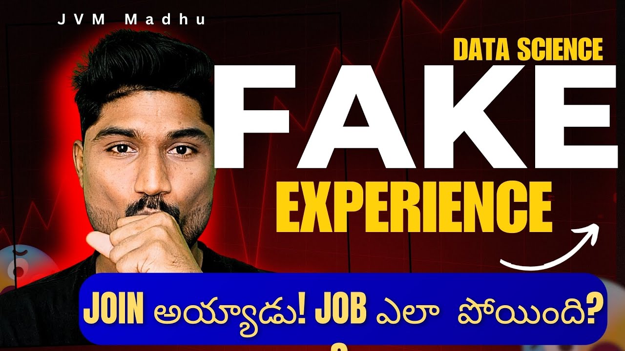 Fake Experience Exposed 😨 | Data Science Job Lost Without Skills | Software Job Reality