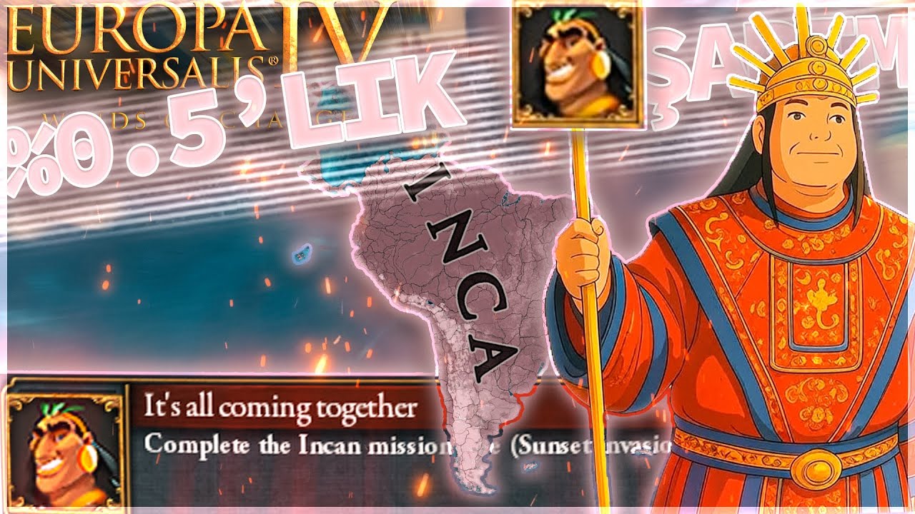 EU4: Южная Америка с инками! (0,3% успеха) - Europa Universalis 4