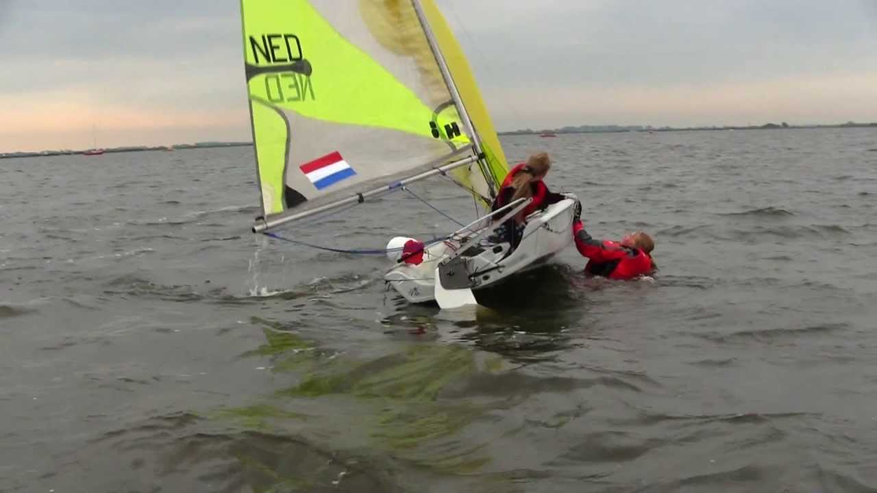 29092013 Je hebt omslaan en omslaan. Omslaan met een RS Feva