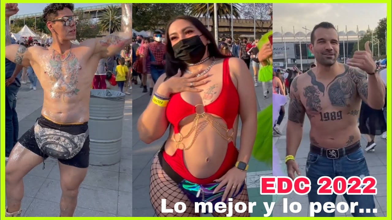 LO MEJOR DEL EDC MEXICO 2022 PEORES Y MEJORES OUTFITS | Damián Cervantes Ft @SOYDARIO