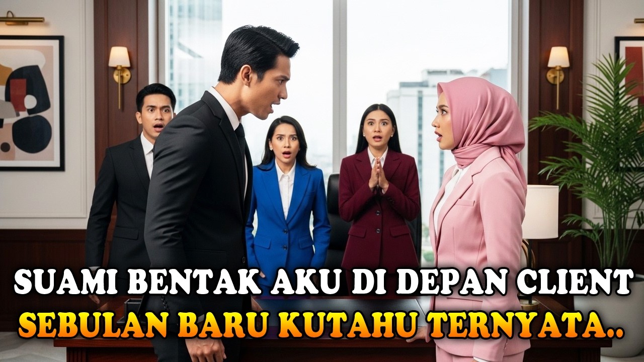SUAMI BENTAK AKU DI DEPAN PARA CLIENTKU  SEBULAN BARU KUTAHU, TERNYATA SALAH SATU CLIENTKU GUNDIKNYA