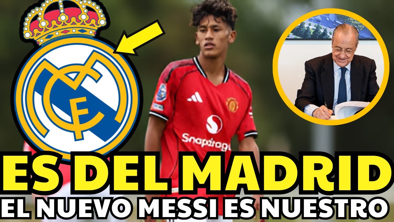 🚨💣 OFICIAL: REAL MADRID CIERRA EL FICHAJE DE LA JOYA DEL UNITED NOTICIAS DEL REAL MADRID HOY