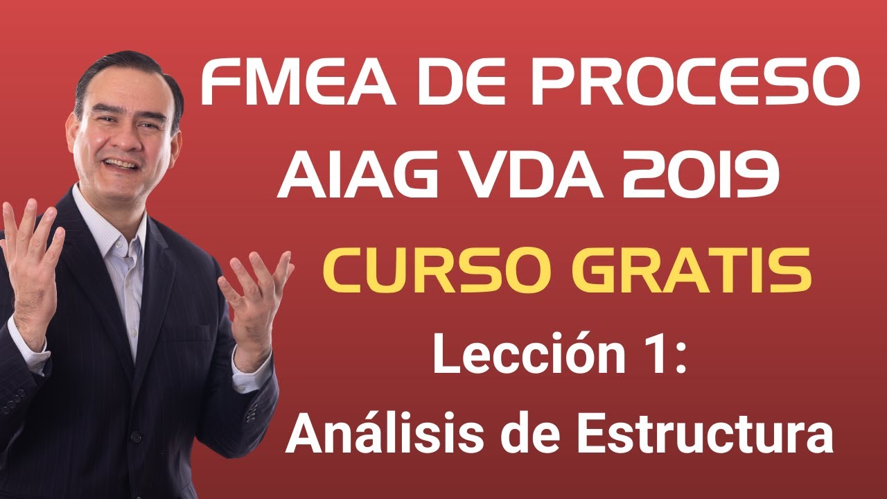 FMEA de Proceso AMEF - Curso Gratis - Lección 1- Análisis de Estructura