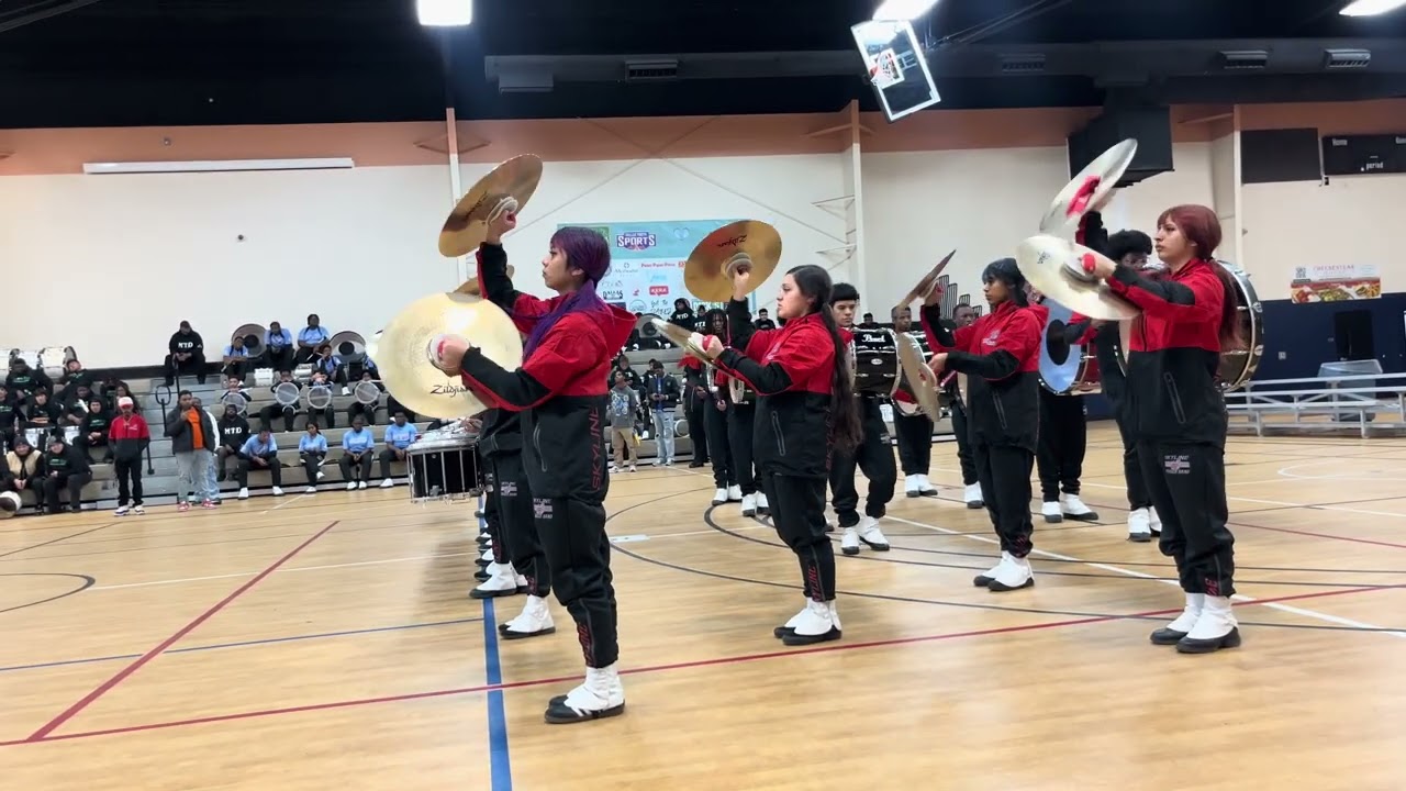 Carter High vs Skyline drumline battle 2026 