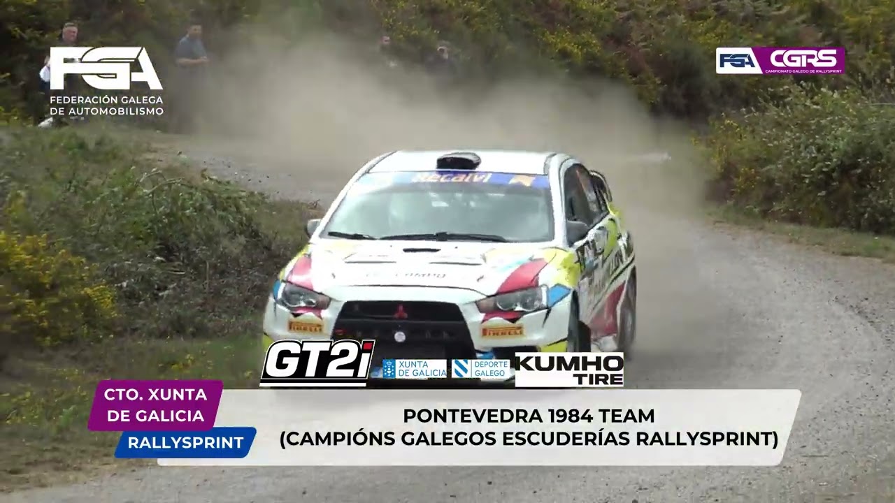 Resumo vencedores Campionato Xunta de Galicia de Rallysprint - GT2i 2025