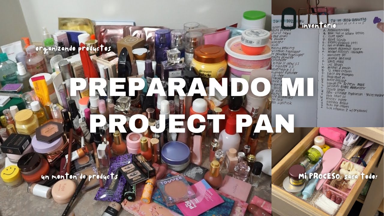 Cómo Empiezo un Project Pan | Inventario, Elección de Productos y Metas