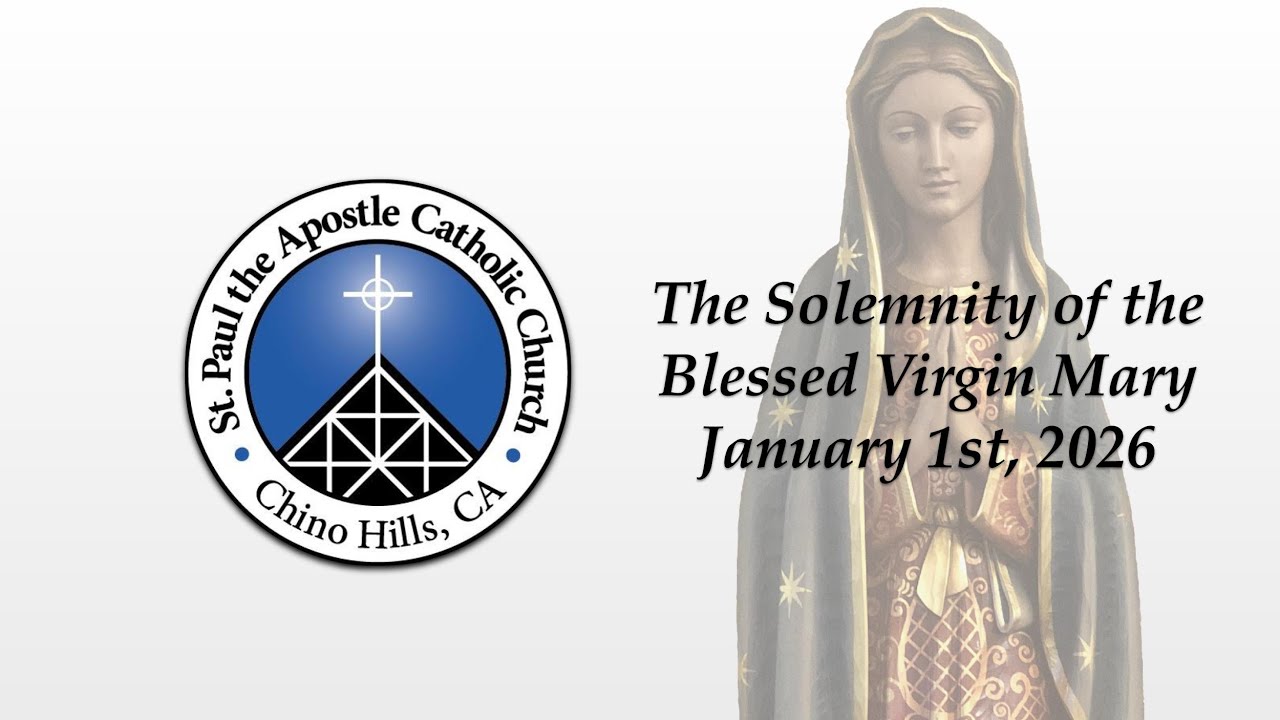 The Solemnity of Blessed Virgin Mary | January 1, 2026