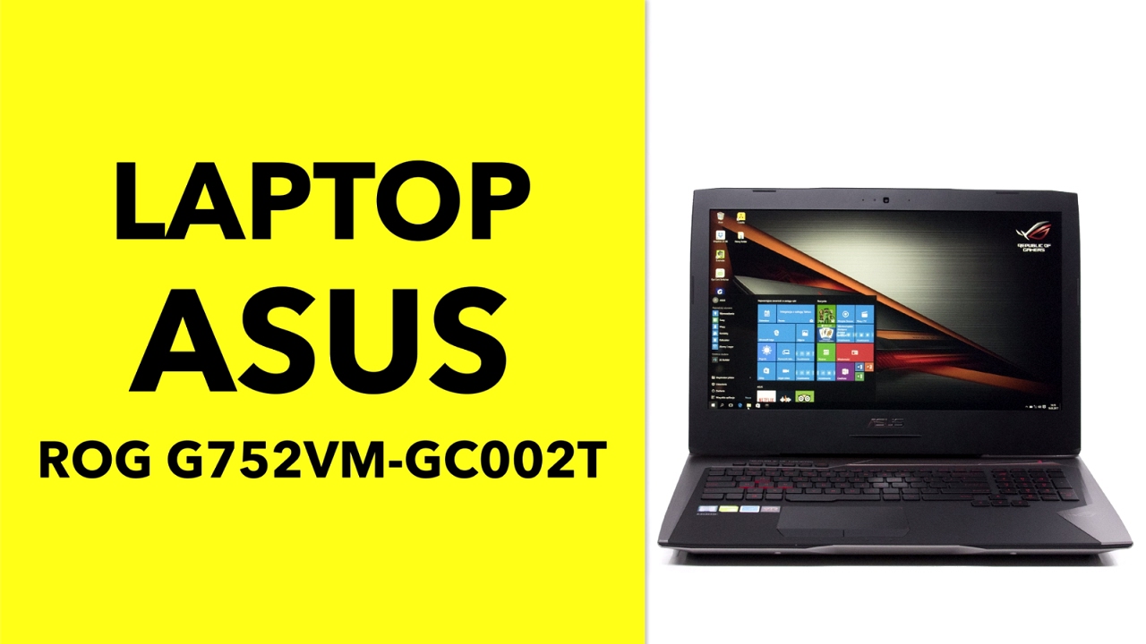 ASUS ROG G752VM-GC002T - dane techniczne - RTV EURO AGD