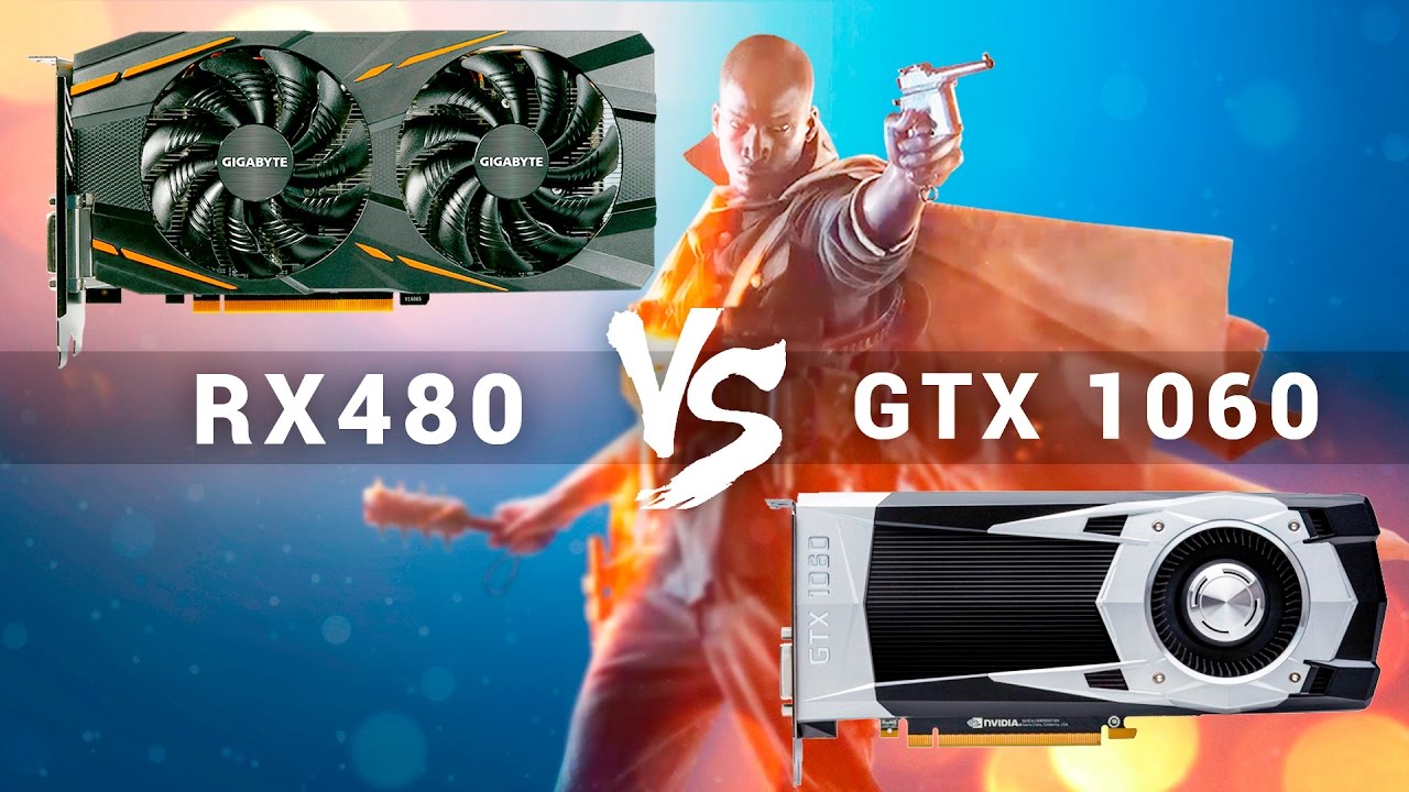 Большое сравнение RX 480 vs GTX 1060 в Battlefield 1. DX11, DX12, 4K