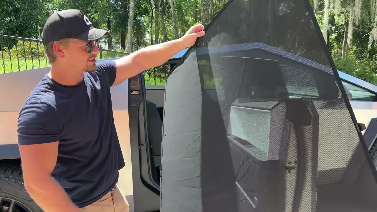 Easy Installation Tips For Your Cybertruck Sunshade!