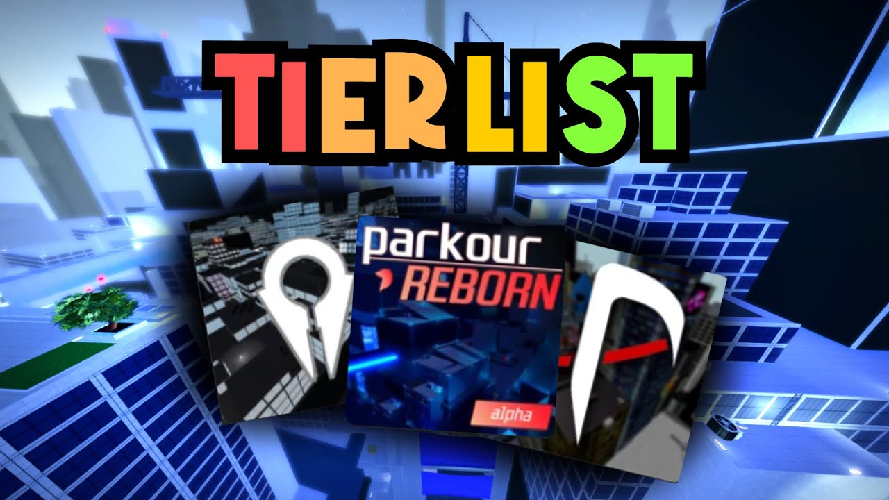 All Parkour Games Tierlist | Roblox Parkour