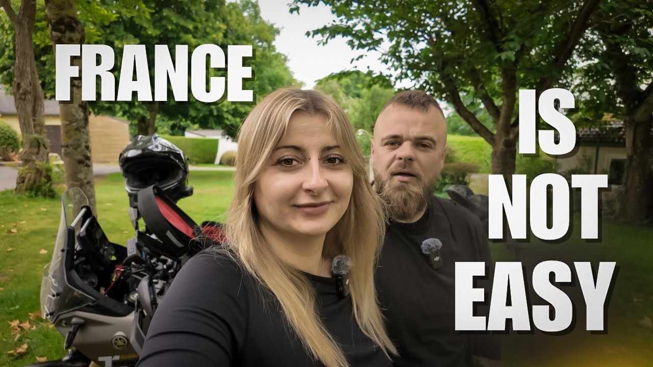 Full of Regret! We had no choice... Moto camping France