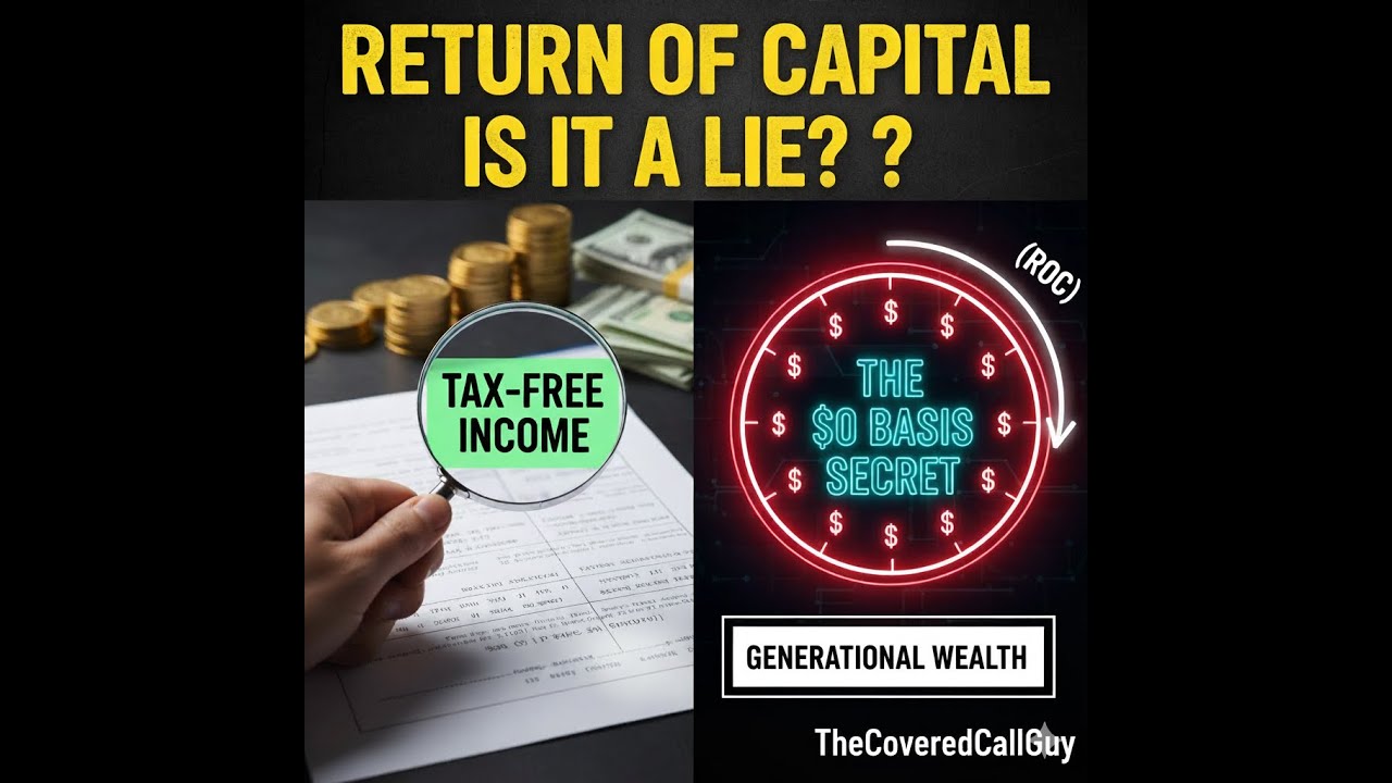 Covered Call ETF Return of Capital (ROC) Lie..... Why It's NOT What You Think!