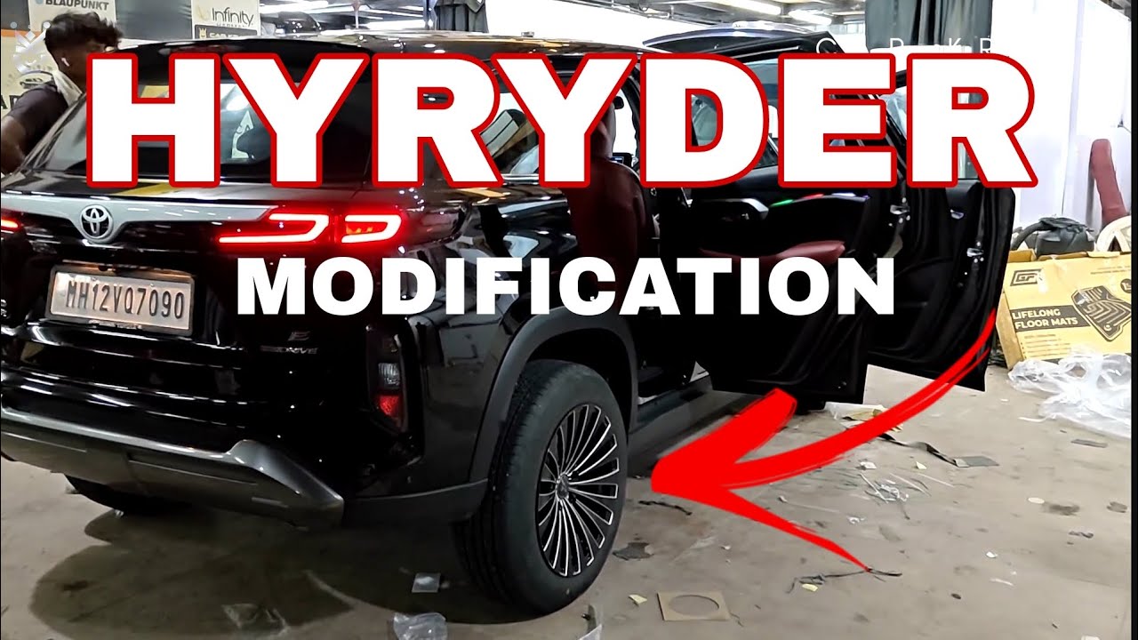 Car Kraft - Toyota HYRYDER modification.