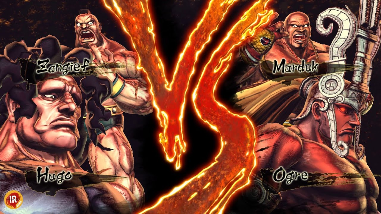Hugo & Zangief vs Ogre & Marduk - Street Fighter X Tekken (Hardest Difficulty)