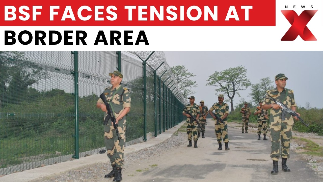 West Bengal Border Clash: Tension at Patgram After Locals Confront BSF Personnel | NewsX