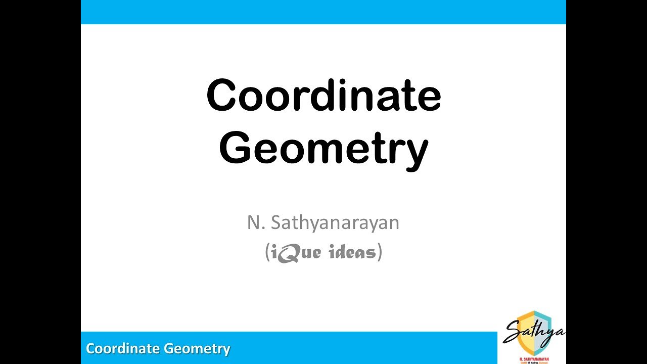 Coordinate geometry