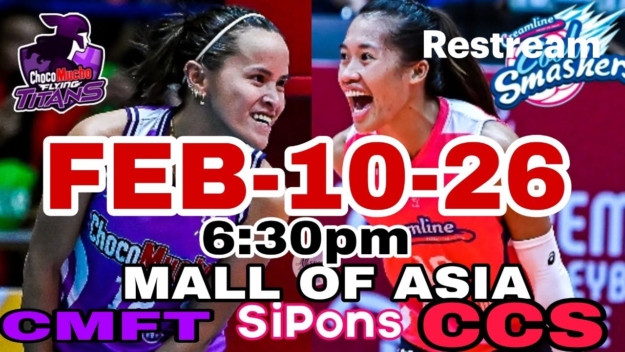 🔴 LIVE SCORE UPDATE MULING MAGTATAPAT ANG CREAMLINE (CCS)VS CHOCO MUCHO (CMFT)#PVL2026