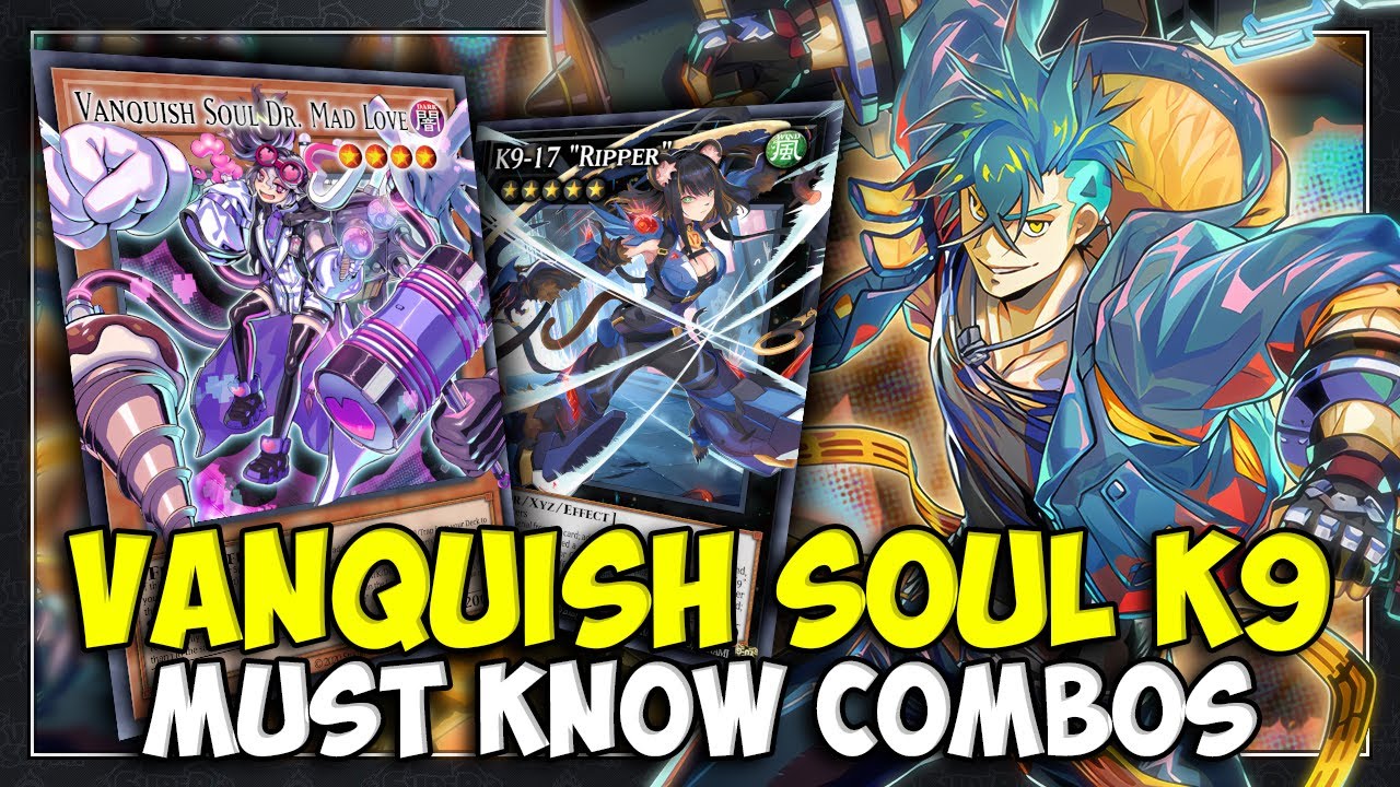 5 MUST KNOW Vanquish Soul K9 Combos & Interactions! | Yu-Gi-Oh! | August 2025