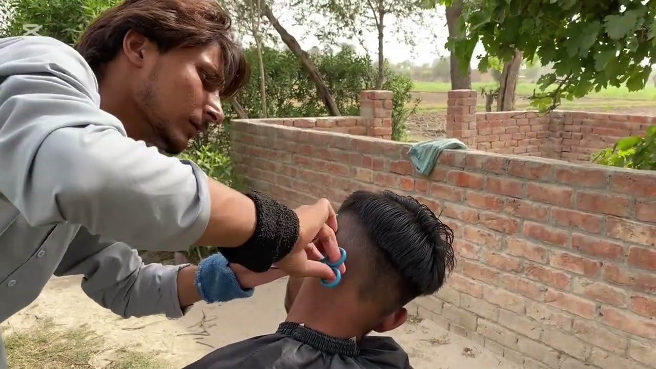 💈 Professional Barber Haircut ASMR | Clean Fade & Sharp Edges