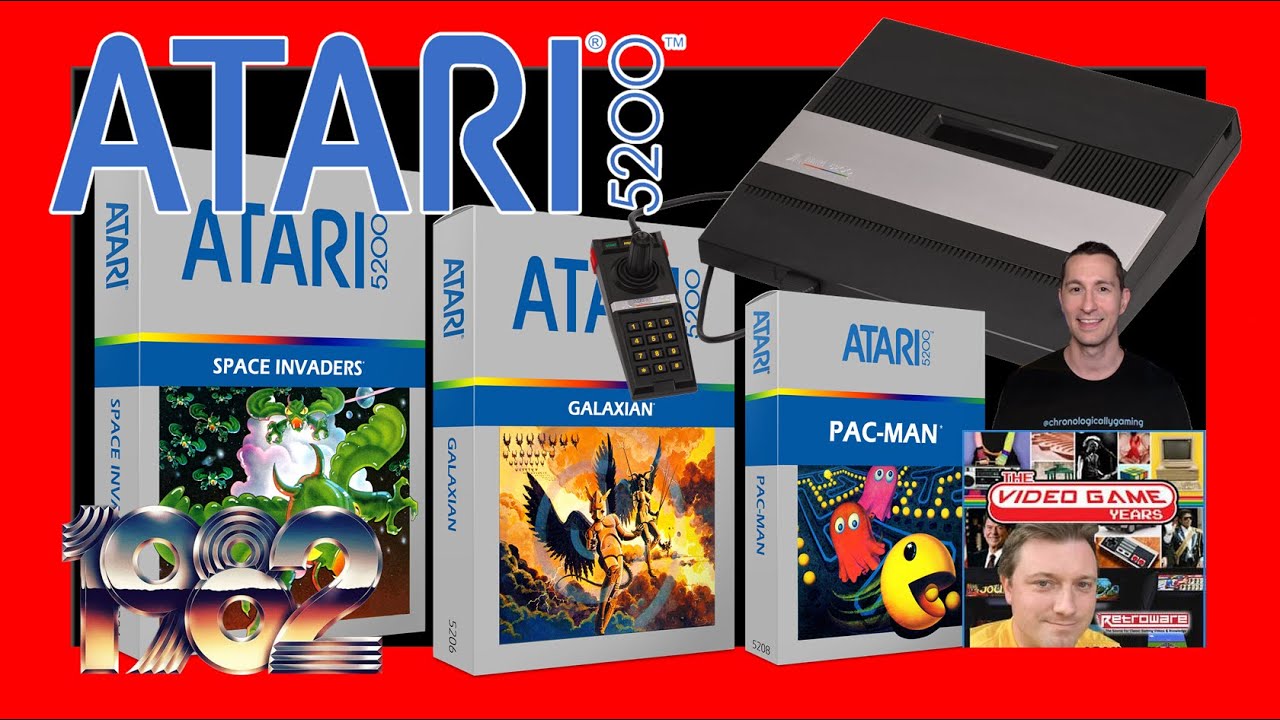 Atari 5200 with John Delia! - Chronologically Gaming (CG) 