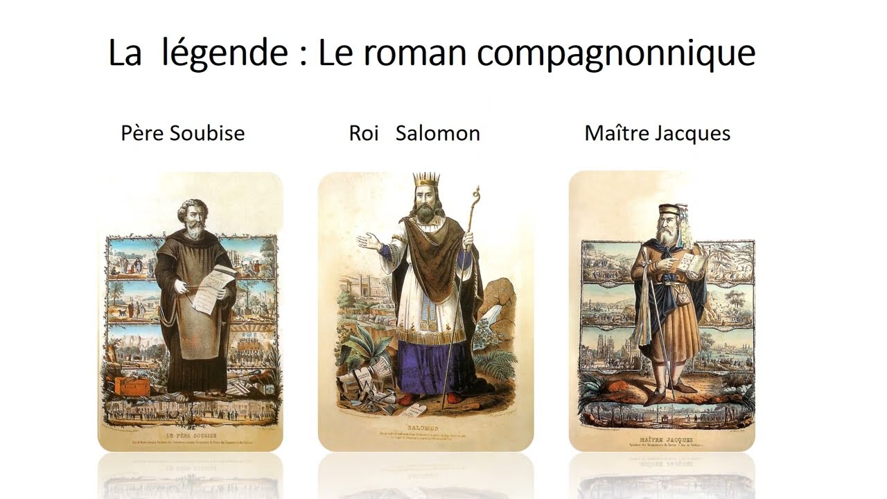 Histoire du compagnonnage  - La l&eacute;gende