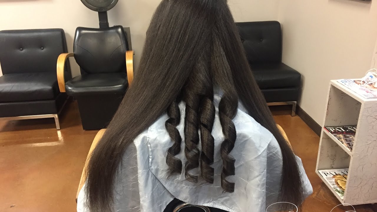 Child natural hair Brazilian Blowout B3 Bond Builder  treatment & style