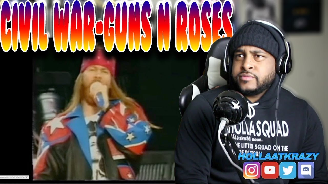 Guns N Roses - Civil War | " Rock Music " Reaction