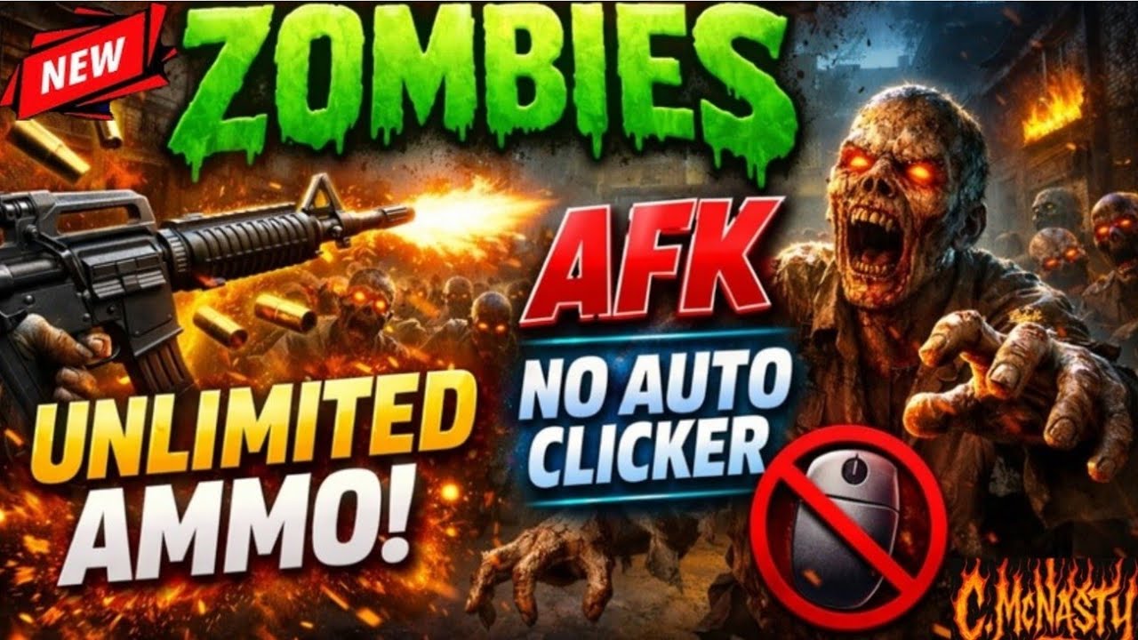 NEW BO7 Unlimited Ammo AFK (No Auto Clicker) Zombies Glitch 🔥