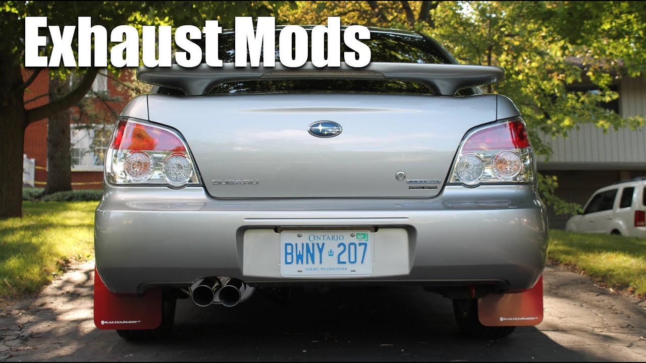 Subaru Impreza 2.5i Exhaust