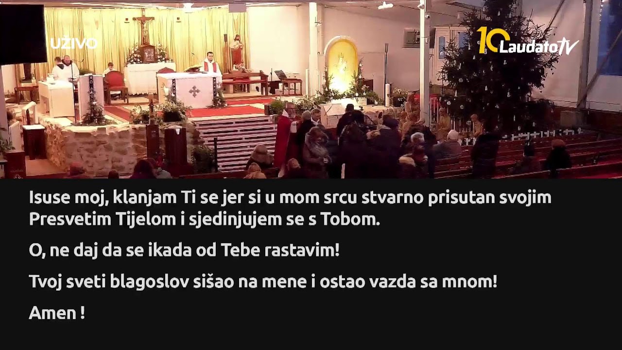 [UŽIVO] Sveta Misa, Svetište Majke Božje Remetske
