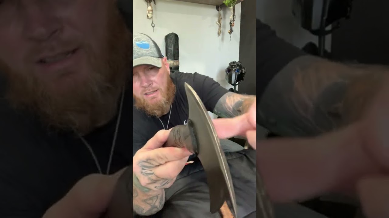 Side by side comparison of the Winkler RnD Axe and a Fake