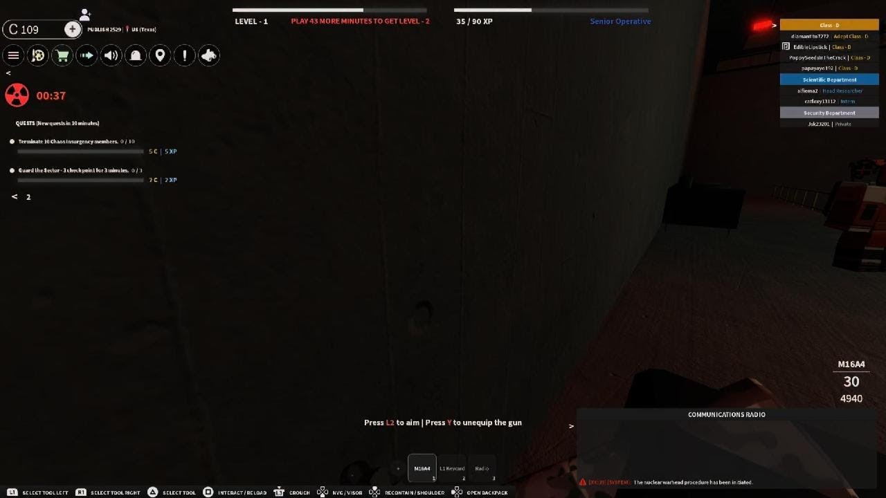 Nuke time of scp roleplay