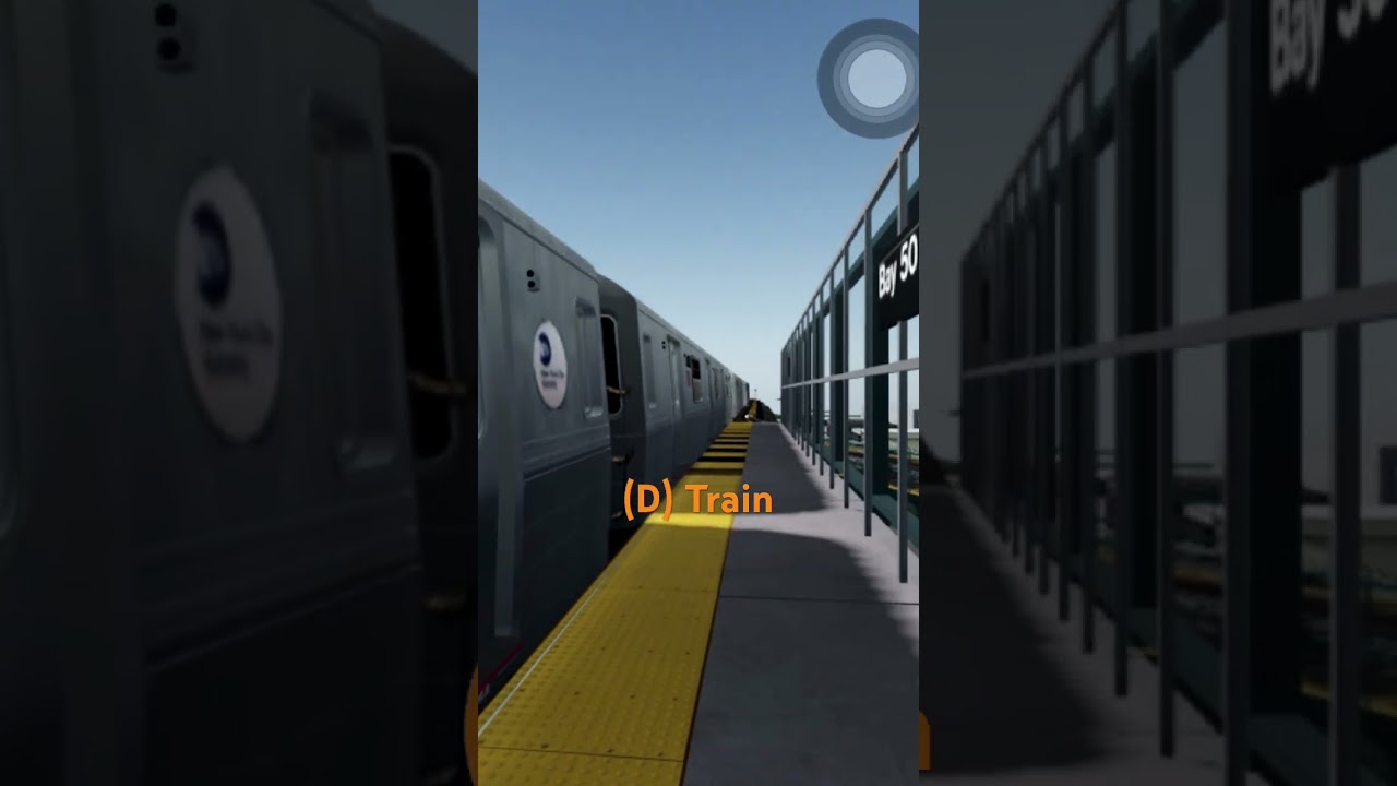 D Train at Bay 50 Street