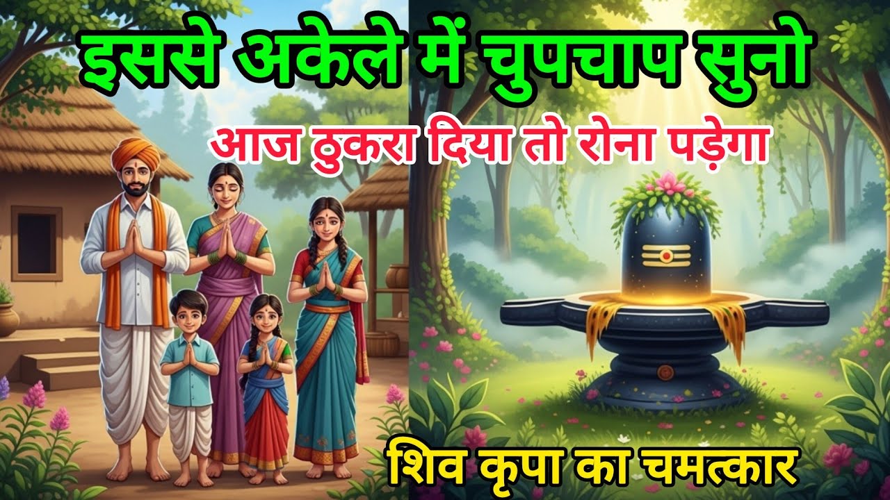 फाल्गुन में शिव कथा सुनने से कैसे बदला इस गरीब परिवार का भाग्य | सच्ची शिव कृपा की कहानी