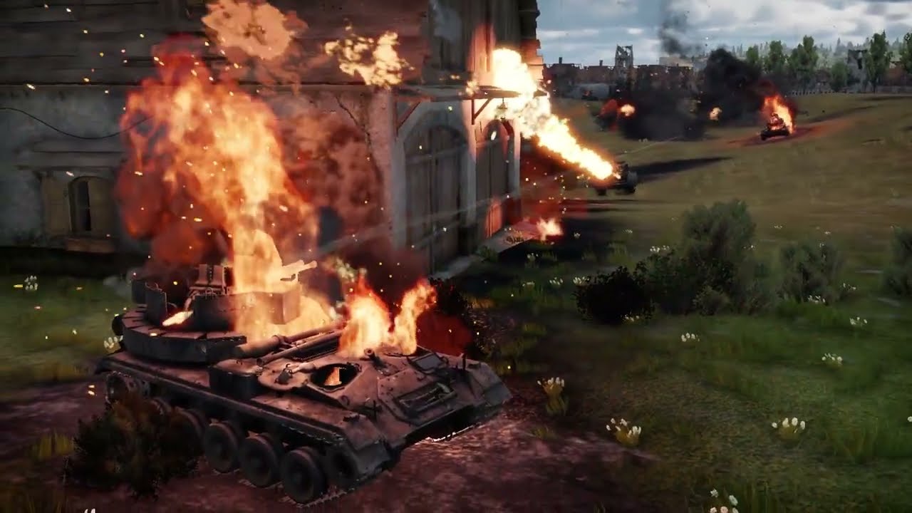 4 AA opentop flamethrower kills