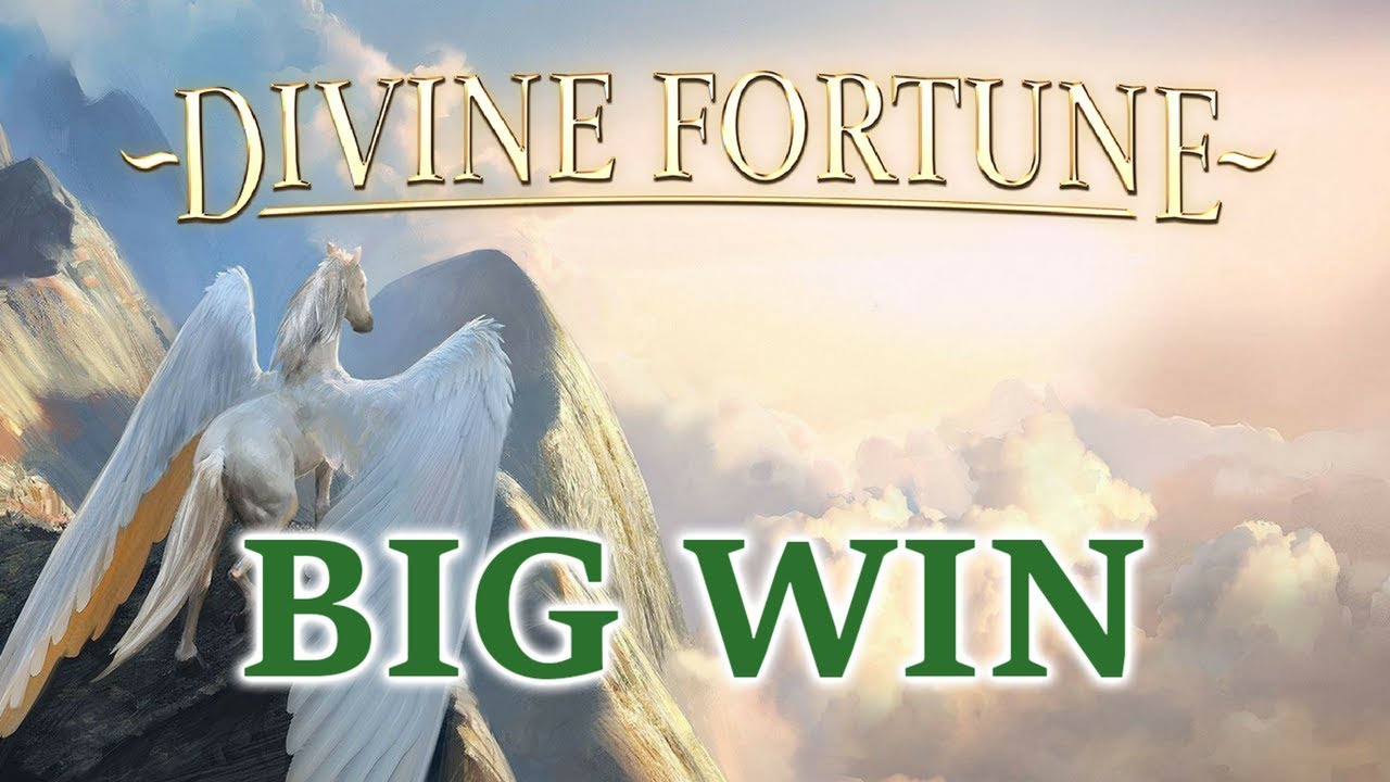 Divine Fortune online slot by Netent Big win