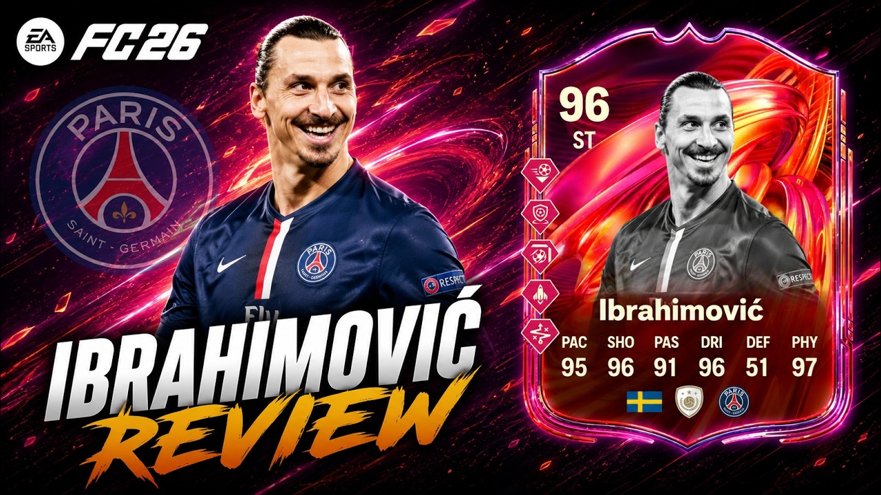 &iexcl;LA EVOLUCION ROMPE TODO! Ibrahimovic 96 RIGHT ROUTE EVO REVIEA EA FC 26