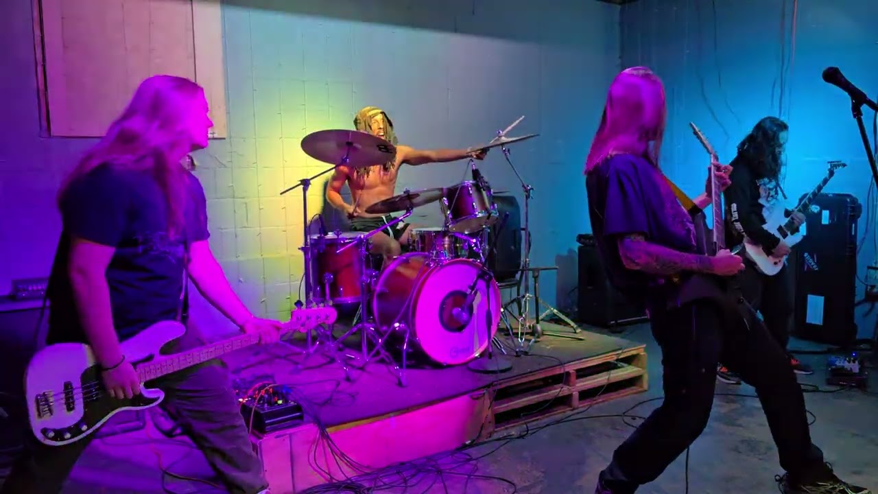 Fleshrot - first song - live at The New Low, November 2025