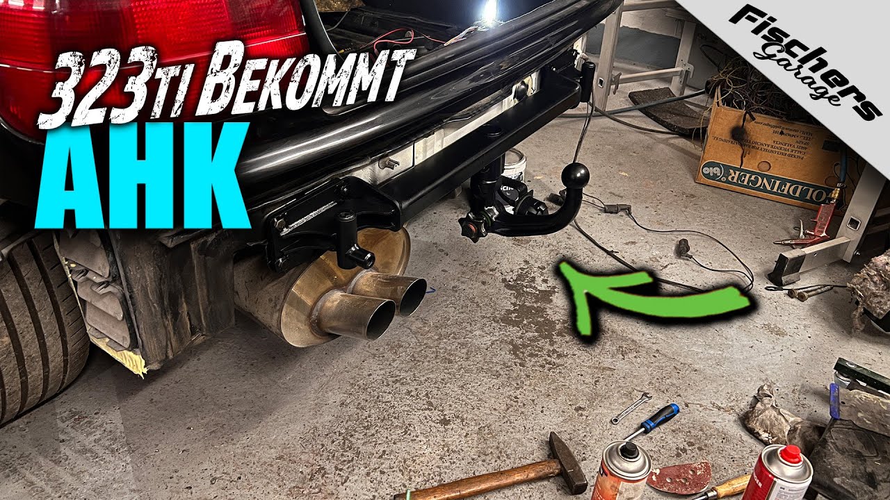 BMW 323ti Gets an Original Westfalia Detachable Towbar | No Tutorial Required