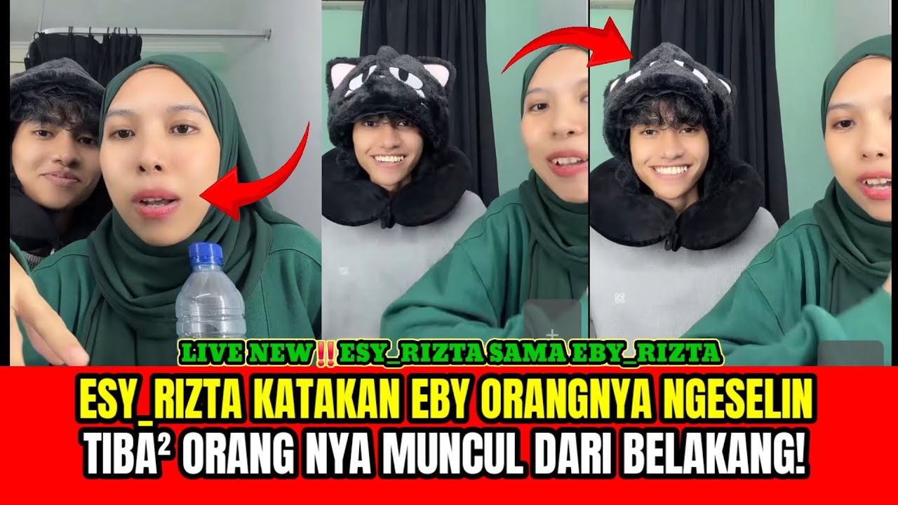 AUTO KOCAK❗️ESY_RISTA KATAKAN EBY ORANGNYA NGESELIN, TIBA² EBY MUNCUL DARI BELAKANG‼️TOTON FULL