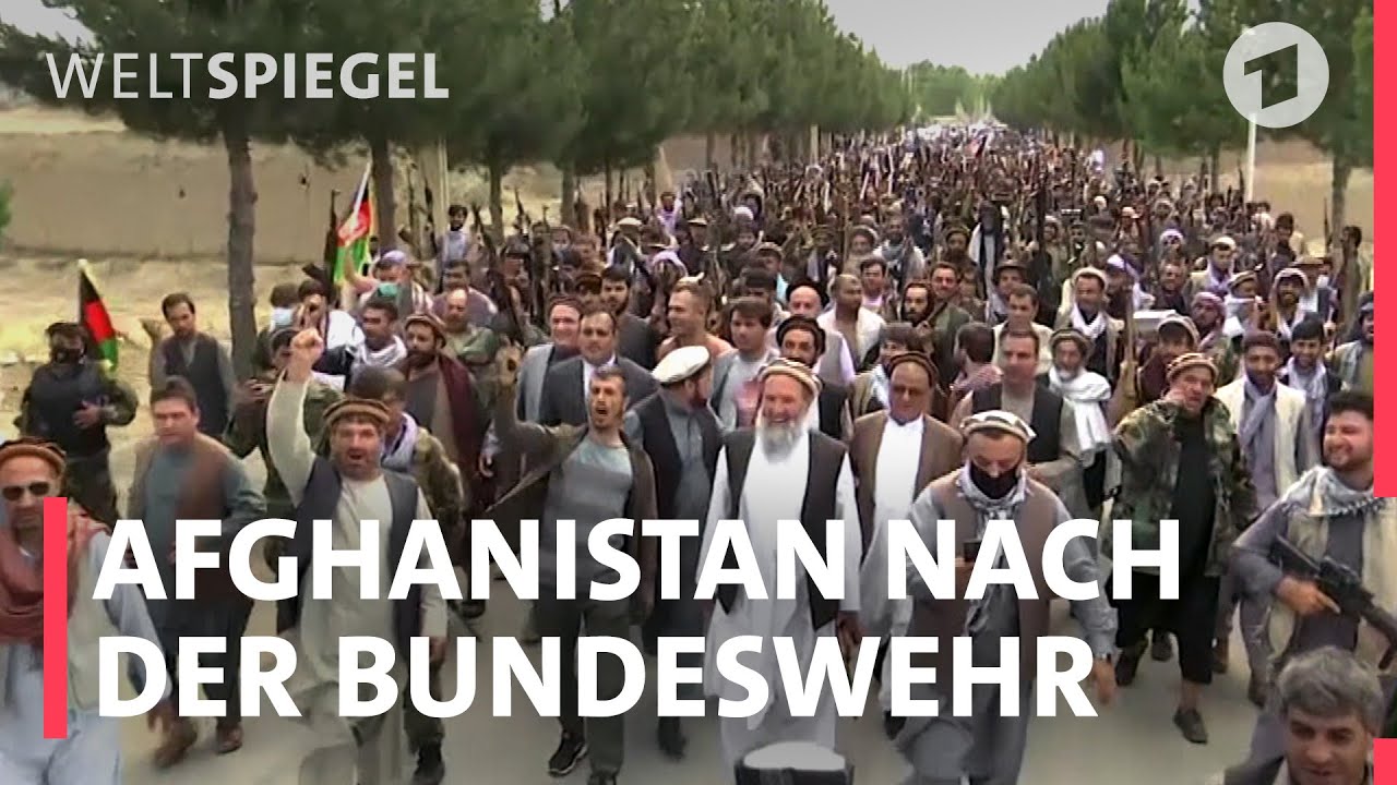 Bundeswehr Abzug aus Afghanistan - übernehmen die Taliban wieder die Macht? I Weltspiegel