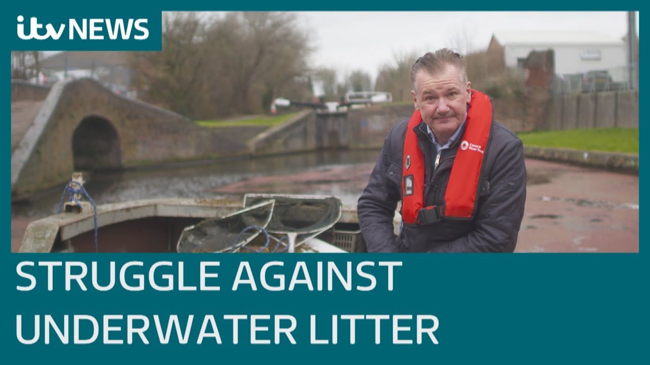 Motorbikes, BBQs and rugs among thousands of pieces of waste pulled from UK rivers | ITV News