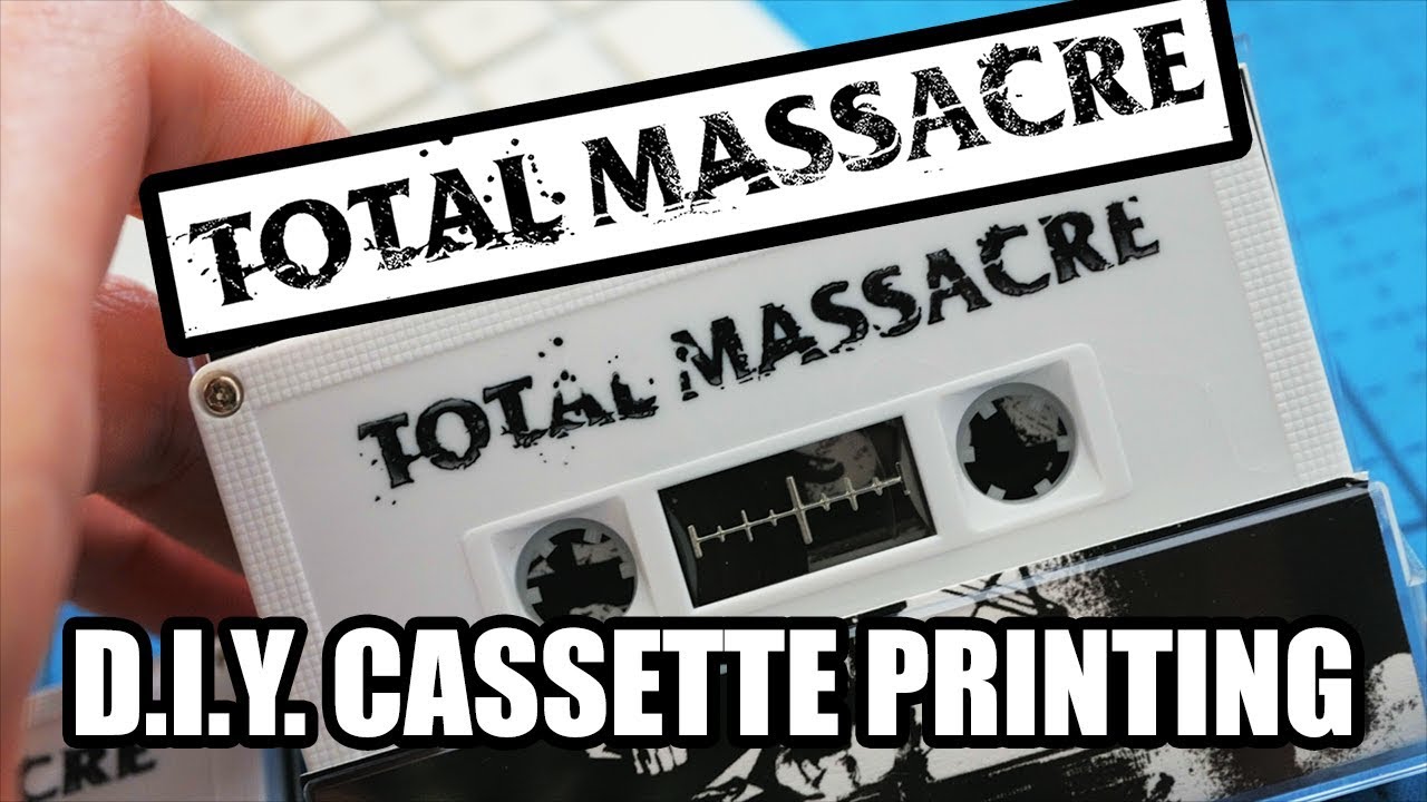 D.I.Y. Cassette Printing Session