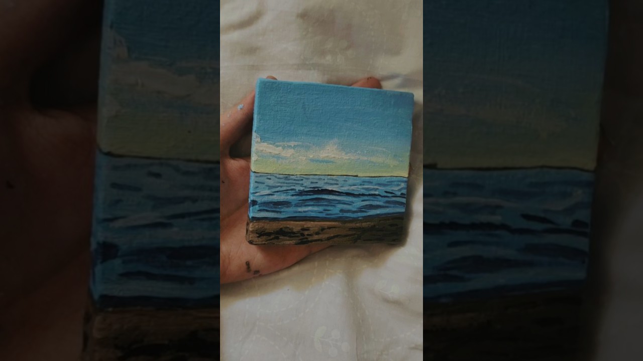 mini canvas ideas | cute and easy, small canvas ideas for beginners 