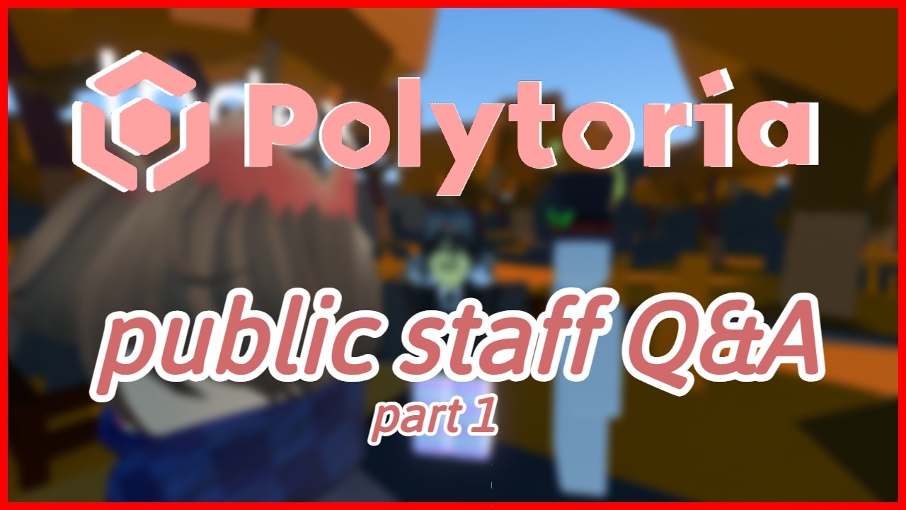 Polytoria Discord Community Q & A - Part 1 - Future polytoria policies