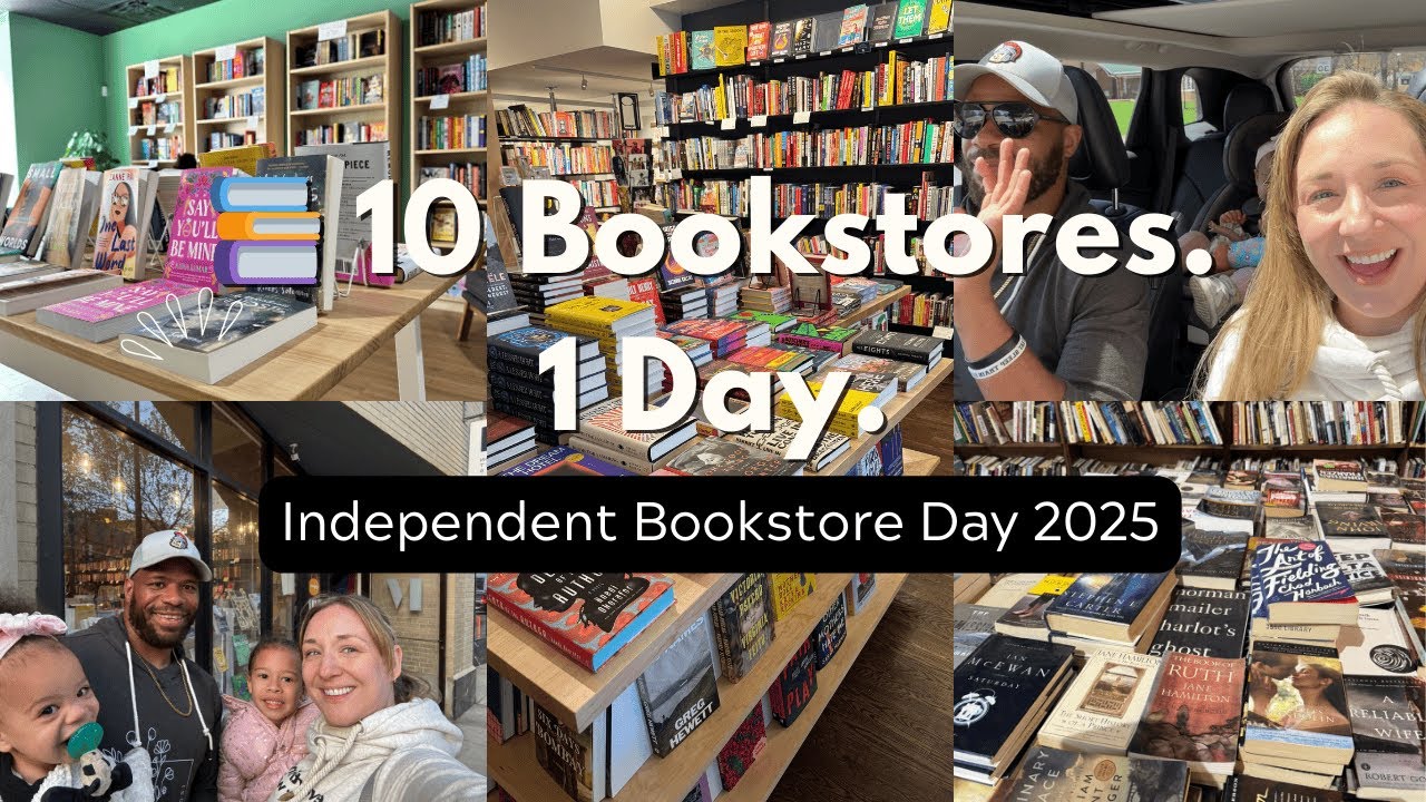 10 Bookstores in 1 Day?! | Chicago Indie Bookstore Crawl Vlog