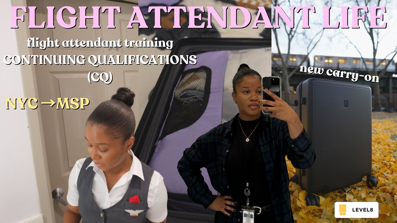 FLIGHT ATTENDANT VLOG| recurrent training + packing 