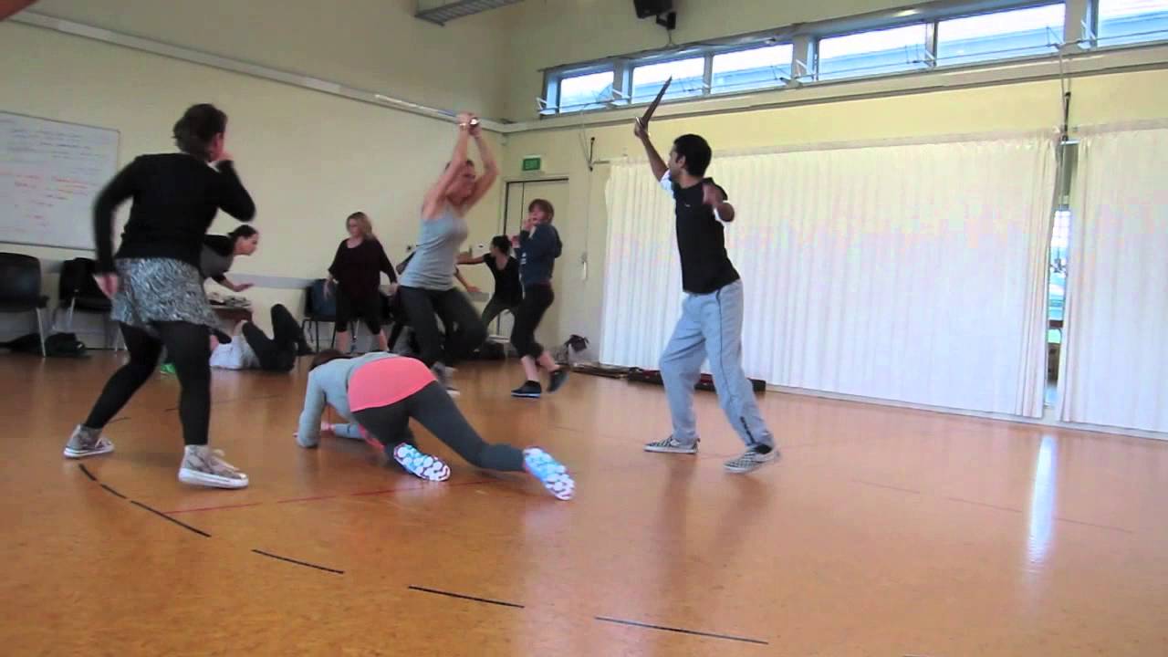 Michael Hurst Teaches The Actors' Program Combat Class
